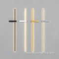 Cross shaped aluminum black or white wall light